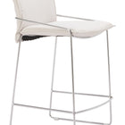 Zuo Pola Counter Stool White