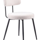Zuo Blanca Dining Chair (Set of 2) Ivory