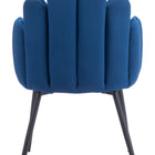 Zuo Noosa Dining Chair (Set of 2) Navy Blue