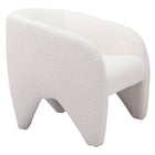 Zuo Lopta Accent Chair White