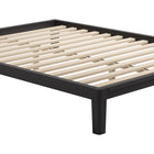 Zuo Luum Queen Platform Bed Frame Black