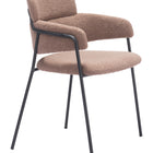 Zuo Marcel Dining Chair (Set of 2) Brown