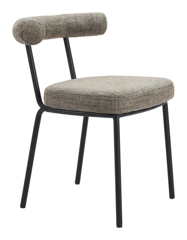 Zuo Kede Dining Chair (Set of 2) Green Tweed