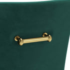 Zuo Maxine Dining Chair Green & Gold