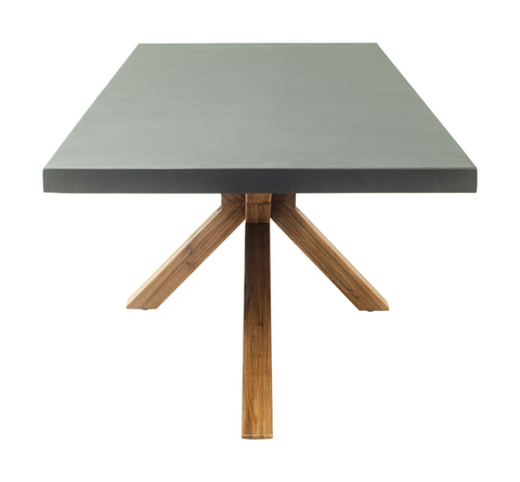 Zuo Suan Rectangular Dining Table Gray