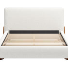 Zuo Baris Queen Bed Ivory