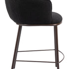 Zuo Essen Counter Stool Black & Bronze