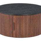 Zuo Nejaus Coffee Table Black & Walnut