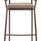 Zuo Skye Barstool (Set of 2) Brown