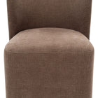 Zuo Bambun Dining Chair with Wheels Taupe