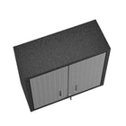 Manhattan Comfort Fortress Modern 30" Floating Garage Cabinet in Dark Gray