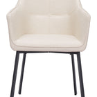 Zuo Adage Dining Chair (Set of 2) Beige