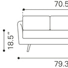 Zuo Divinity Sofa Brown
