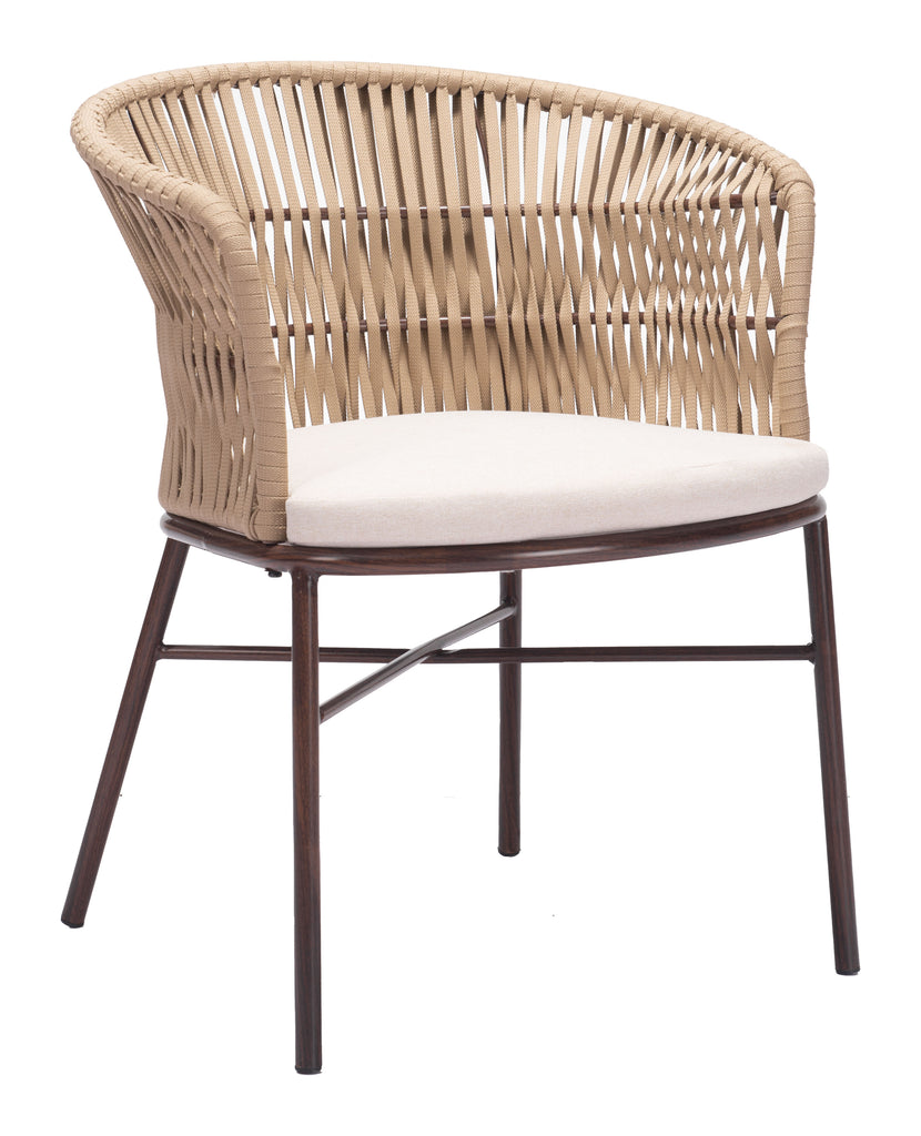 Zuo Freycinet Dining Chair (Set of 2) Natural