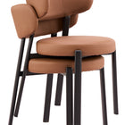 Zuo Prairie Dining Chair (Set of 2) Brown