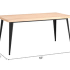 Zuo Saelen Dining Table Natural