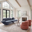 Zuo Oblak Sofa Storm Gray