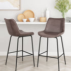 Zuo Byron Counter Stool Brown