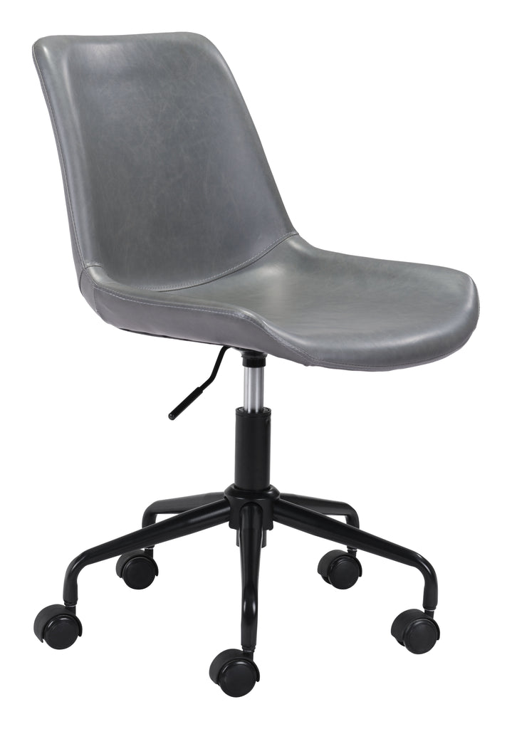 Zuo Byron Office Chair Gray