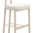 Zuo Aurea Barstool (Set of 2) Light Gray