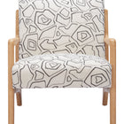 Zuo Runa Accent Chair Beige & Natural