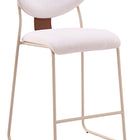 Zuo Meadow Counter Stool (Set of 4) Cloud White
