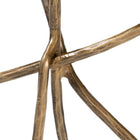Zuo Mavro Accent Table Brass