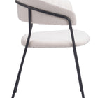 Zuo Josephine Dining Chair (Set of 2) Cream