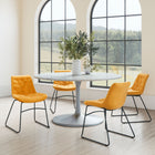 Zuo Tammy Dining Chair (Set of 2) Yellow