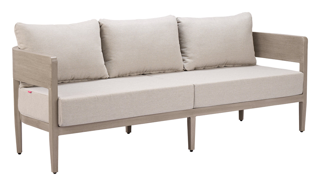 Zuo Foret Sofa Gray