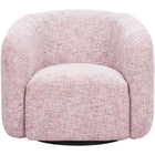 Zuo Refine Swivel Chair Pink Tweed