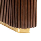 Zuo Obeah Desk White & Walnut