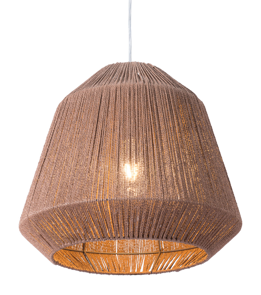 Zuo Impala Ceiling Lamp Brown