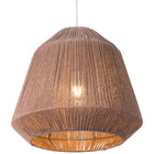 Zuo Impala Ceiling Lamp Brown