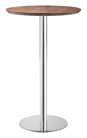 Zuo Bergen Bar Table Walnut