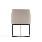 Manhattan Comfort Serena Modern 6-Piece Dining Set in Ivory