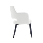 Manhattan Comfort Tremont Modern 6-Piece Dining Chair Set in White