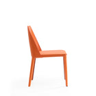 Manhattan Comfort Paris Modern 8-Piece Dining Chair Set in Coral