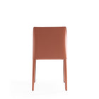 Manhattan Comfort Paris Modern 8-Piece Dining Chair Set in Clay