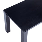 Manhattan Comfort Flor and Rockaway Modern Industry Chic 7-Piece Dining Set in Gray and Black