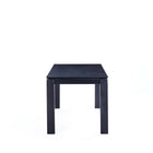 Manhattan Comfort Flor and Rockaway Modern Industry Chic 7-Piece Dining Set in Gray and Black