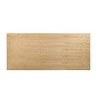 Manhattan Comfort Colbert and Rockaway Modern Industry Chic 7-Piece Dining Set in Natural