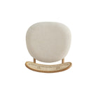 Manhattan Comfort Colbert and Rockaway Modern Industry Chic 7-Piece Dining Set in Natural