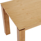 Manhattan Comfort Paragon and Rockaway Modern Industry Chic 7-Piece Dining Set in Oatmeal and Natural