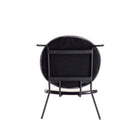 Manhattan Comfort Hathaway and Jardin Modern Industry Chic 7-Piece Dining Set in Black and Gray