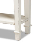 Baxton Studio Dauphine Traditional French Accent Console Table-1 Drawer