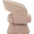 Zuo Liva Swivel Chair Frosty Brown