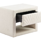 Zuo Baris Nightstand Ivory