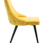 Zuo Piccolo Dining Chair (Set of 2) Yellow
