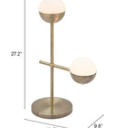 Zuo Waterloo Table Lamp white